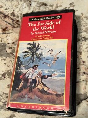 The Far Side of the World by Patrick O'Brian Unabridged Audiobook 10 Cassettes